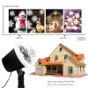 2021 New cross-border exclusive MINI snow Lantern, outdoor waterproof Christmas projection light, snow light Specification image
